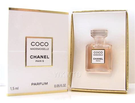 coco chanel mademoiselle small bottle.